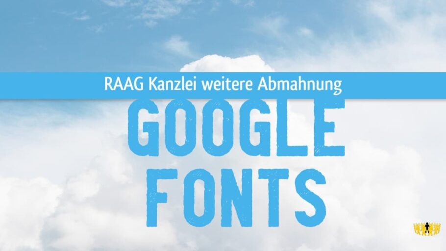 Titel: RAAG Kanzlei: Google Fonts Abmahnung für Omar Taha M Salhin