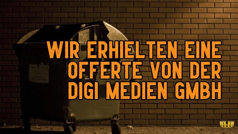 Nous avons reçu une offre de Digi Medien GmbH