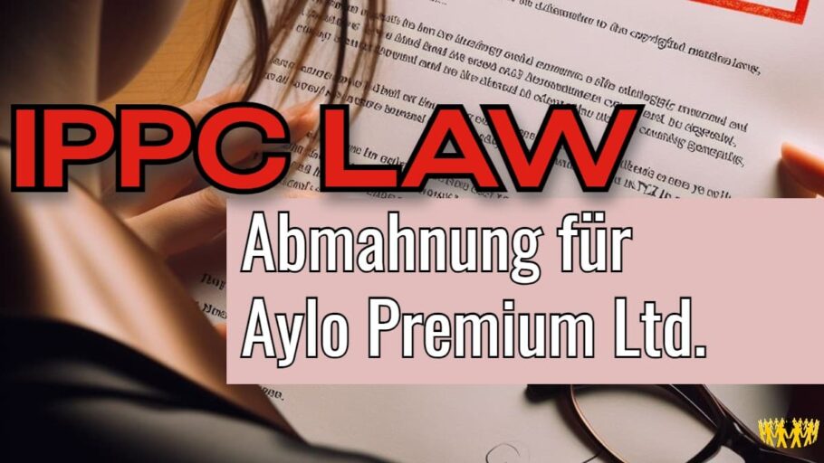 Avertissement de la loi IPPC pour Aylo Premium LTD.